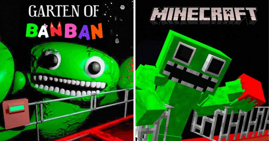 Garten Of Banban VS Minecraft, Which Boss Shows Your Dark Personality?