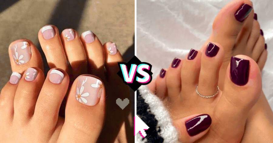Which Toe Nail Color Suits You?