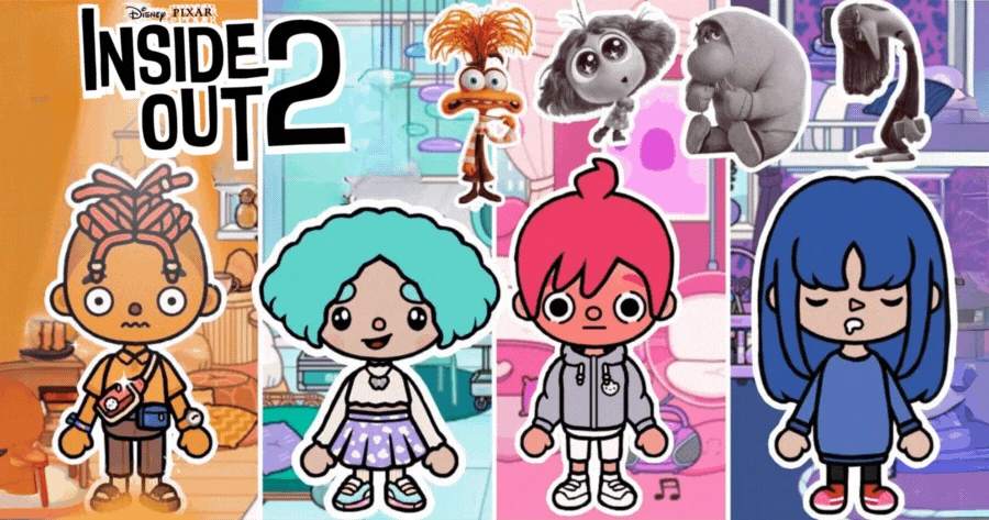 Who From Inside Out 2 Are You In Toca Life World? 🌟😃
