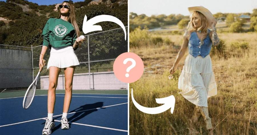 Tenniscore Or Coastal Cowgirl? Discover Your Aesthetic For This Summer! ✨🎾