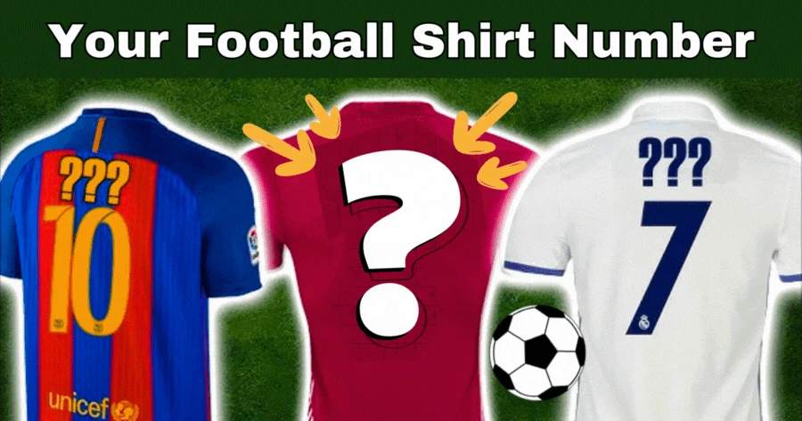 What Football Shirt Number Suits You?