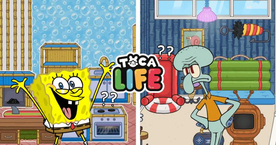 Which SpongeBob Themed House Matches Your Personality In Toca Life?