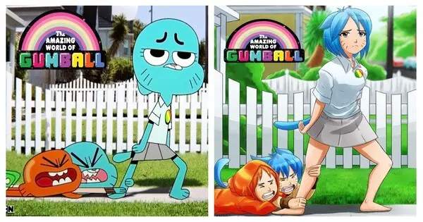 What If The Amazing World Of Gumball Characters Are Iconic Anime? Who Represents You?
